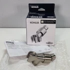 Kohler 98771-BN Awaken Hand Shower Cradle, Vibrant Brushed Nickel New Open Box. Price: $34.00.