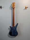 Warwick Electric Bass Guitar Corvette Proline, 5-STRING Ocean Blue Oil Used. Price: $1600.00.