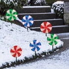 Kirkland Peppermint Led Lawn Stakes, Set Of 6 Open. Price: $23.51.
