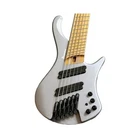 Ibanez EHB1006MS-MGM Metallic Gray Matte Ergonomic Headless Bass With Gig Bag New. Price: $1132.25.