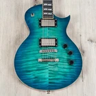 Esp Usa Eclipse Guitar, Saturday Night Special Set, Aqua Marine Sunburst Flame New. Price: $4999.00.