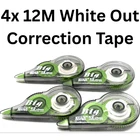 White Out Correction Tape Dispensers 48M Set X 12M Of 39 Ft Each New. Price: $12.74.