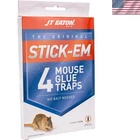 Stick-em Mouse Glue Trap Set Of 4 Non-toxic Indoor & Outdoor Pest Solution New. Price: $5.99.