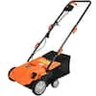 Costway 13IN. 12A Electric Lawn Scarifier W/40L Collection Bag - Orange New. Price: $179.99.