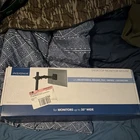 Insignia Desk Mount NS-SMMT2B5 Black Adjustable Height Tilt Swivel Fits 35" Open. Price: $29.00.