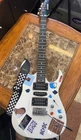 Aodsk White Solid Body Electric Guitar, 6-STRING Right-handed W/ Gig Bag Used. Price: $107.00.