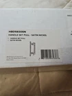 Miseno MBD5830 7"L Center To Barn Door Handle/pull Set - Nickel Open. Price: $22.00.