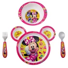 The First Years Disney Minnie Mouse Dinnerware Set - Toddler Plates And New. Price: $20.31.