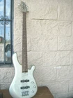 Fernandes Bass Guitar 4 String (silver) Used. Price: $342.00.