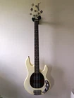Ernie Ball Music Man Stingray Hh 4-STRING Bass White W/ Hard Case Used. Price: $1700.00.