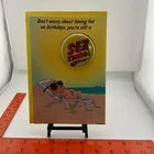 Hallmark Ambassador Birthday Greeting Card With Button Pinback /w Envelope New. Price: $12.50.