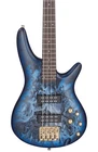 Ibanez SR300EDX 4-STRING Electric Bass, Jatoba Fingerboard, Cosmic Blue Frozen New. Price: $479.99.