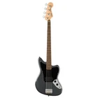 Squier Affinity Series Jaguar Bass 4 String Guitar Charcoal Frost Metallic Open. Price: $332.99.