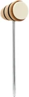 Low Boy Felt Daddy Bass Drum Beater - Natural W/ Black Stripes New. Price: $40.00.