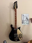 Rickenbacker 620 6-STRING Solid Body Electric Guitar Jetglo Black Used. Price: $1500.00.