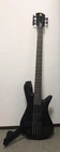 Electric Bass Guitar Performer By Spector 5 String Black Used. Price: $876.00.