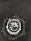Men's Watch Casio G-shock GM2100-1A Carbon Square Silver Metal Classic Black New. Price: $96.99.