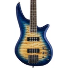Jackson JS3Q Spectra 4-STRING Bass Guitar, Laurel Fingerboard, Amber Blue Burst New. Price: $344.99.