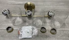Kichler Lighting 45886NBR Winslow Bathroom Vanity -natural Brass *read* Open. Price: $31.49.
