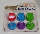 Learning Resources Super Strong Magnetic 3 Clips Hooks Holds To 20 Lb 1.5" New. Price: $19.99.