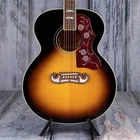Used Epiphone J-200 Acoustic/electric, Aged Vintage Sunburst Gloss. Price: $588.59.