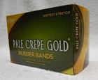 Alliance Rubber ALL21405 Gold Bands #117B 7" 300/BOX New. Price: $19.65.