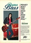 Vtg 80S Pete Sears Peavey Dyna-bass Magazine Print Ad Jefferson Starship Pinup. Price: $7.99.