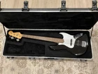 Fender American Standard Jazz Bass Black 2014 Model With Hardshell Case Used. Price: $931.00.