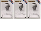 (3) 1990 Interpretive Marketing Baseball Wit #92 Hoss Radbourne Card Lot Used. Price: $6.79.