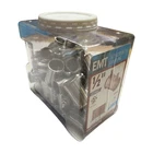 (box Of 39) Halex 12201B, 1/2" Emt Set Screw Coupling Fitting **free Shipping** New. Price: $19.95.