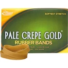 Alliance Pale Crepe Gold Rubber Bands, #84, 3 1/2", Lb, Box Of 240 New. Price: $12.88.