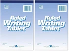 Roaring Spring Paper Products Writing Tablet, 6 X 9 Inches, 100 Sheets, Wide,... New. Price: $14.09.