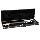Black Hardshell Locking Electric Bass Guitar Case, Push Interior By Glarry New. Price: $108.99.
