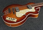 Hofner HCT-500/2-SB Contemporary Club Bass Guitar Vintage Sunburst Tea Cup Knobs New. Price: $899.99.