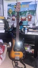 Fender Squier P Bass Guitar Used. Price: $300.00.