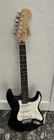 Squier By Fender Strat Affinity Series Electric Guitar Black Gig Bag Tuner Used. Price: $125.00.