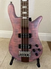 Spector EURO4RST Strings Bass Guitar Sundown Glow Matte Open. Price: $1999.00.