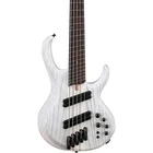 Ibanez BTB865MS 5-STRING Multi Scale Electric Bass Guitar Transparent White Flat New. Price: $1499.99.