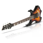 Glarry Burning Fire Style 6 String Right-handed Basswood Electric Guitar & Bag New. Price: $79.85.