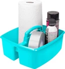 Storex Industries 13" 11" 6.375" Large Caddy, Teal New. Price: $24.69.