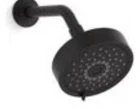 Kohler K-22170-BL Purist 2.5 Gpm Multifunction Showerhead, Matte Black Open. Price: $200.00.