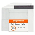 Amazon Basics Poly Bubble Mailer, 8.5" X 12" (internal Size 8.25" 11"), Self-s New. Price: $33.35.