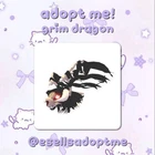 - Adopt Me! Grim Dragon New. Price: $16.99.