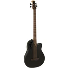 Ovation B778TX-5 Pro Series Elite E-acoustic Bass Guitar, Textured Black New. Price: $1149.00.
