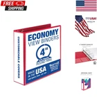Durable 4 Inch 3 Ring Binder, Made Usa, Fsc 100% Recycled Chip New. Price: $29.85.