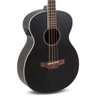Ovation Applause Wood Classics Acoustic Electric Jumbo Bass - Black Matt Used. Price: $299.99.