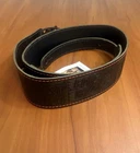 Levys Tooled Leathers Guitar Strap Black & Red Stitching 47 / 2.5 - Nwt New. Price: $29.99.