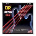 Dr Strings Hi-def Neon Red 4-STRING Bass Light 40-100 New. Price: $32.99.