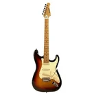 Sawtooth Series Electric Guitar, Sunburst W/ Vanilla Cream Pickguard Used. Price: $159.98.