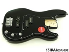 Fender Squier Affinity Precision Pj Loaded Bass Body, Black Open. Price: $249.99.